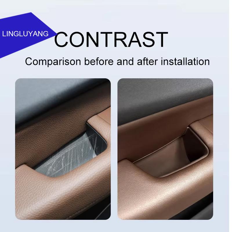 accessories for Volvo XC60 door storage box Door slot mat door handle storage box 2018-2024