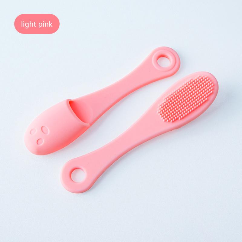 Silikon-Nasenbürste, Gesichtsporenreiniger, tragbare doppelseitige Massagebürsten zur Mitesserentfernung, Schönheitsreinigungswerkzeug, Gesichts-Nasenpeeling