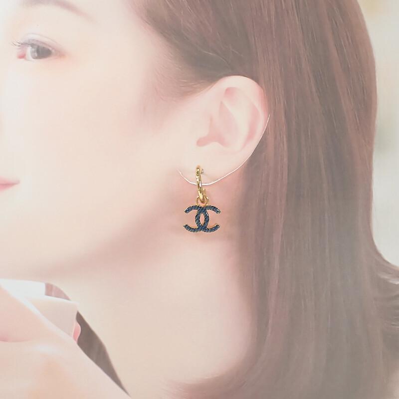 Chanel ABC741 Pierce metal dourado Mulher