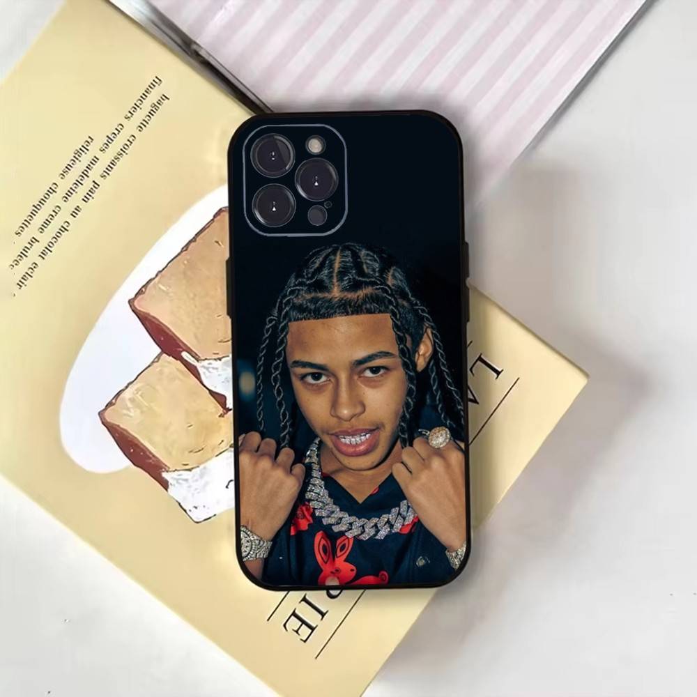 Rapper Dd osama Handyhülle Für iPhone17,16,15,14,13,12,11 Plus,Pro Max,Weiche Schwarze Hülle