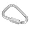 Langlebiger sicherer Expresskarabiner Outdoor Edelstahl Mellon-Verschlüsse zum Klettern M12