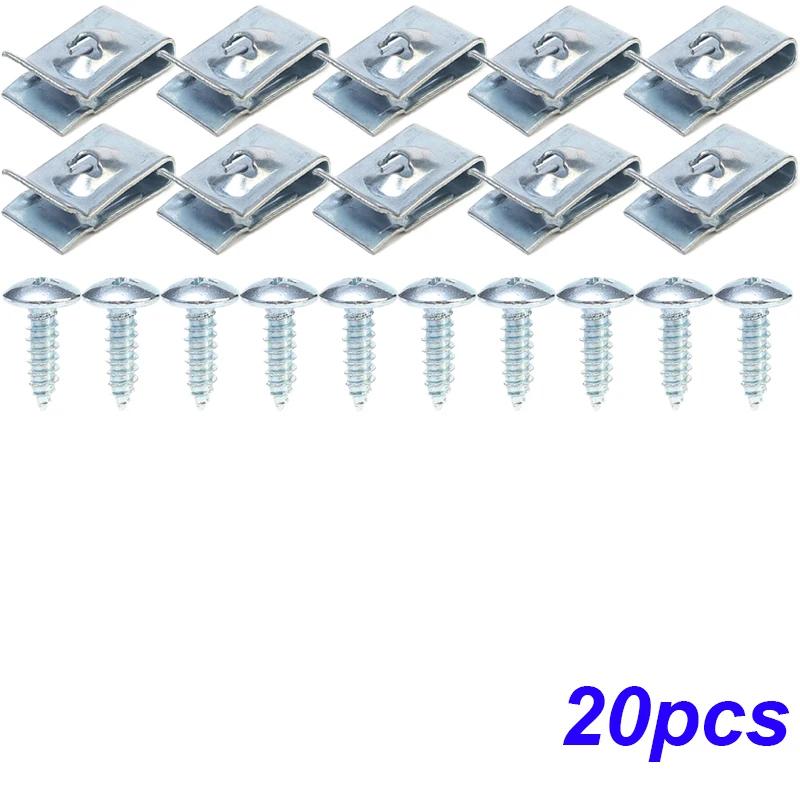 

Авто мотоцикл M5 винт проставка комплект серебряный саморез U-образный зажим нержавеющий антикоррозионный металлический крепеж автомобильные аксессуары