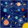 Napkins Space Rocket Birthday 33X33Cm 10Pcs