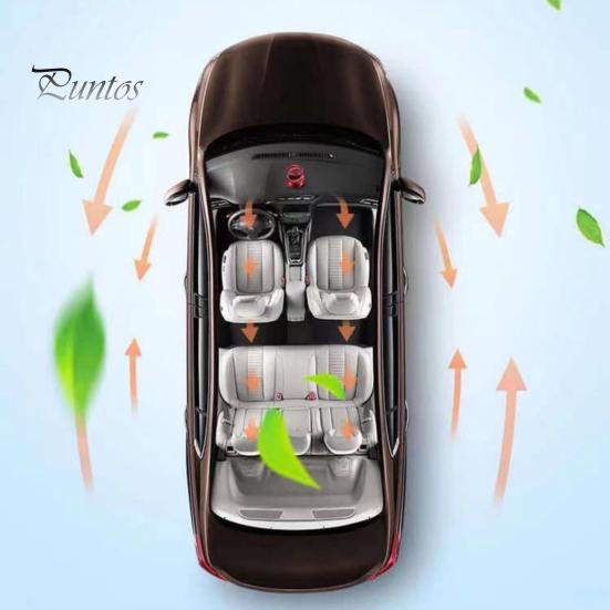 Difuzor de aromoterapie de parfum pentru mașină cu energie solară Odorizant de aer cu rotație de 360 ​​de grade Decor interior pentru bordul auto