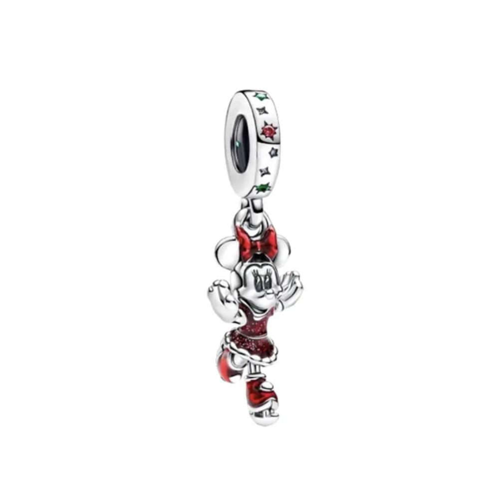 Kupfer Cartoon Tier Maus Perlenanhänger Geeignet für Europa Original Armband DIY Zubehör Exquisiter Schmuck