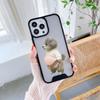 Adorable Squeezable Dog Car Sticker Anti Stress Feature Squeeze Fun Stickers For Vehicle And Room Decors