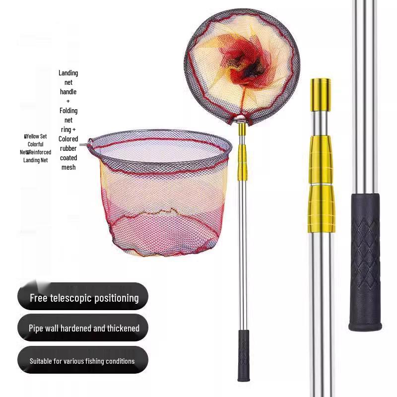 Telescopic Poultry Catching Net for Chickens, Ducks, Geese, and Pigeons