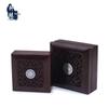 Vintage Style Jewelry Box: Classic Round Storage for Necklaces, Ornaments, and Bracelets. Perfect As a Household Gift Box.