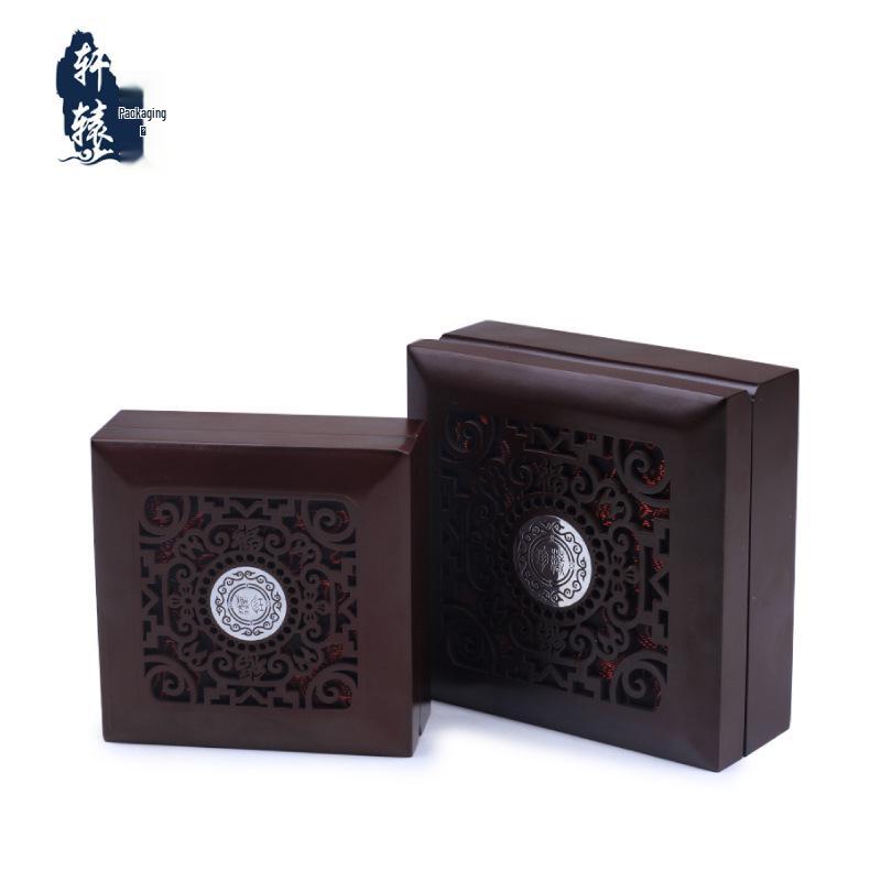 Vintage Style Jewelry Box: Classic Round Storage for Necklaces, Ornaments, and Bracelets. Perfect As a Household Gift Box.