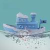 1Pcs Cute Cartoon Ship Boat Clockwork Toy Wind Up Toy Kids Water Swimming Beach Game For Children Gifts Baby Bath Boys Toys
