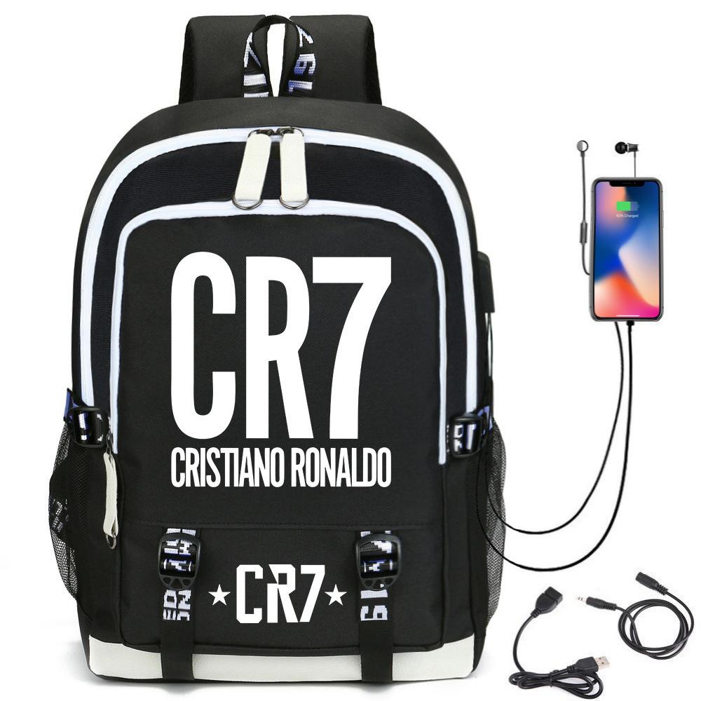 3 Piece School Backpack Set for Students Large Capacity Oxford Cloth Schoolbag with Shoulder Strap and Pencil Case