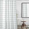 Black And White Checkered Shower Curtain, Water Resistant Anti-Mildew Shower Curtain, Thickened Fabric Waterproof Bathroom Partition Curtain for Home