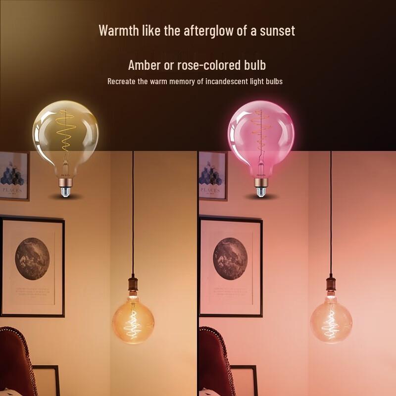 Philips Smart LED Dimmable Retro A60 Bulb