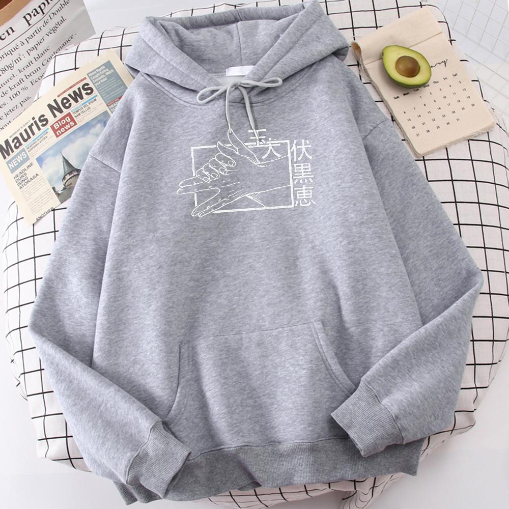 Fushiguro Megumi Anime Jujutsu Kaisen Graphic Hoodies Vintage Oversized Hooded Long Sleeves Hoodie Men Women Clothes