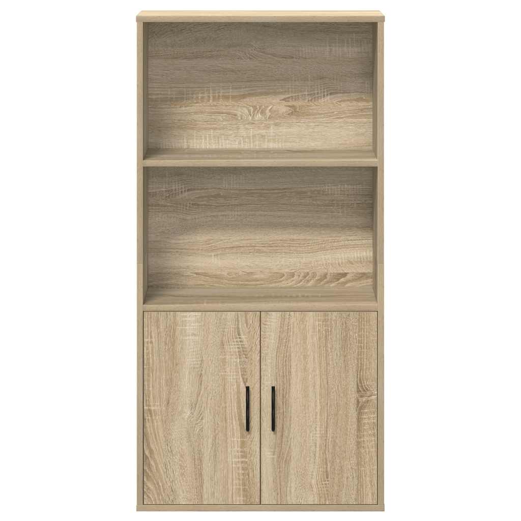 Bookshelf Sonoma Oak 60 X 24 X 120 Cm Particleboard