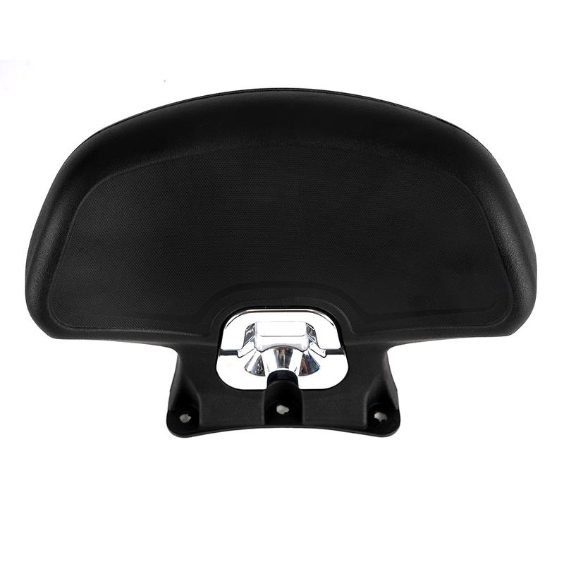 For Yamaha XMAX300 Motorcycle black Rear Frame Passenger Seat Backrest Cushion Back Rest Pad PU material 2021-2023