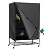 Bird Cage Cover Waterproof Dustproof Oxford Cloth Black Shading Breathable Square Large Cage Cover Protective Accessories