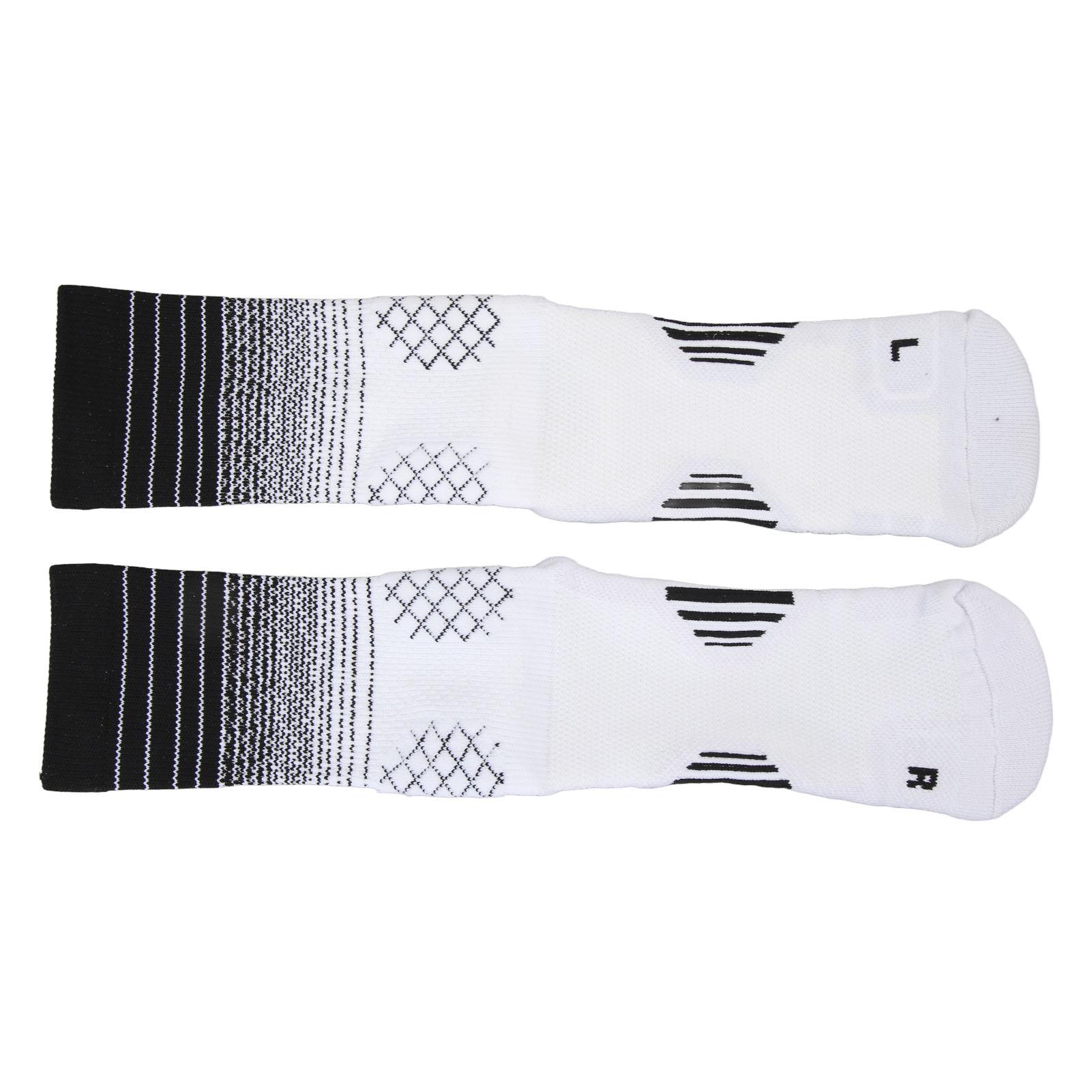 Men Athletic Crew Socks Elite Basketball Socks Cushioned Athletic Sports Crew Socks Thick