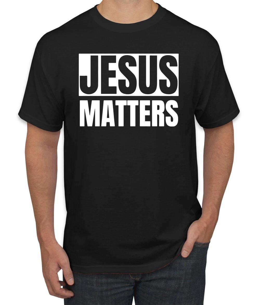 Jesus Matters Christian Love God Church Men T- Shirt 4XL