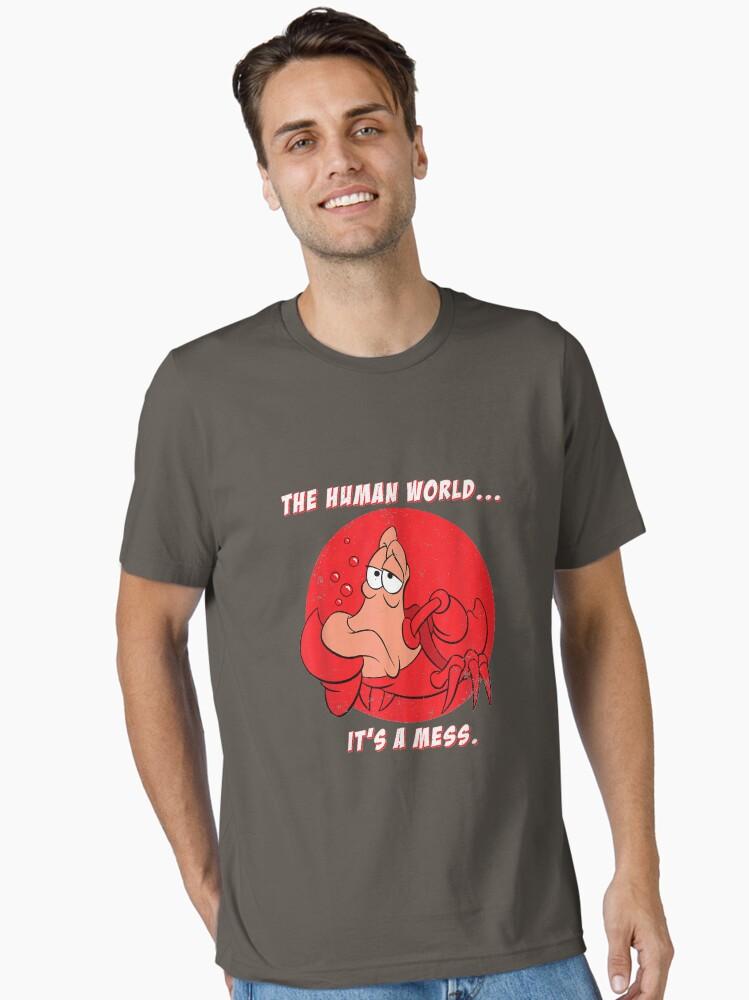 The Little Mermaid The Little Mermaid Sebastian The Human World Essential T-Shirt