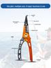 Aluminum Alloy Multi-functional Fishing Pliers Set with Lure Hook Remover