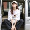 TonLion Women's Dachshund Print T-Shirt