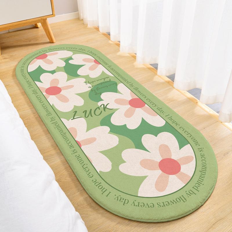 Bedroom Carpet Plush Bay Window Mat Living Room Children's Room Bedside Blanket Room Decorative Floor Mat