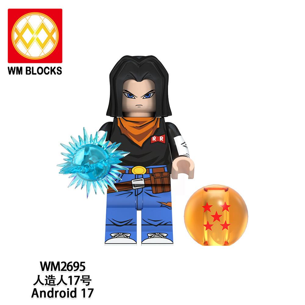 Wm6180 Wm6181 Dragon Ball Wukong Saiyan Building Block Villain Small Particle Puzzle Toy