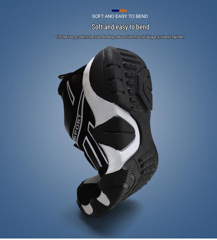 Boys' Breathable Non-slip Running Shoes for Ages 6-12 – Wear-resistant, Trendy, Spring/Autumn