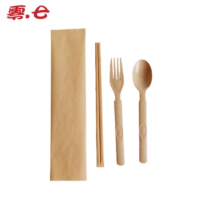 Umweltfreundliches Einweg-Besteckset