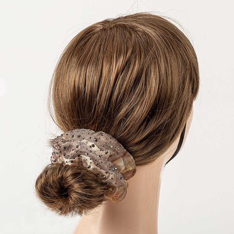 Gypsophila Organza Hairband - Large Flower Ponytail Tie