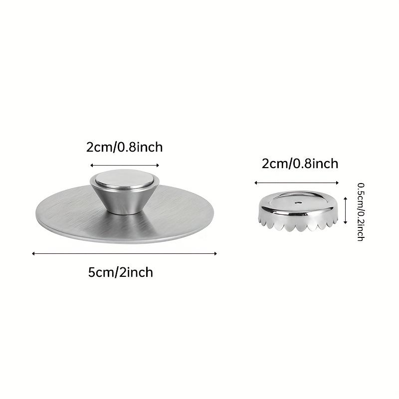 Stainless Steel Magnetic Soap Holder Container, No Drilling Wall Mounted Soap Holder, Kitchen Bathroom Wall Soap Storage