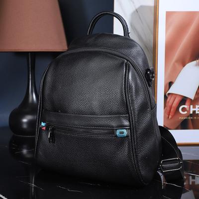 Genuine Leather Women's Fashion Fashion All-in-one Women's Backpack Top Layer Cowhide Soft Leather Large Capacity Bag