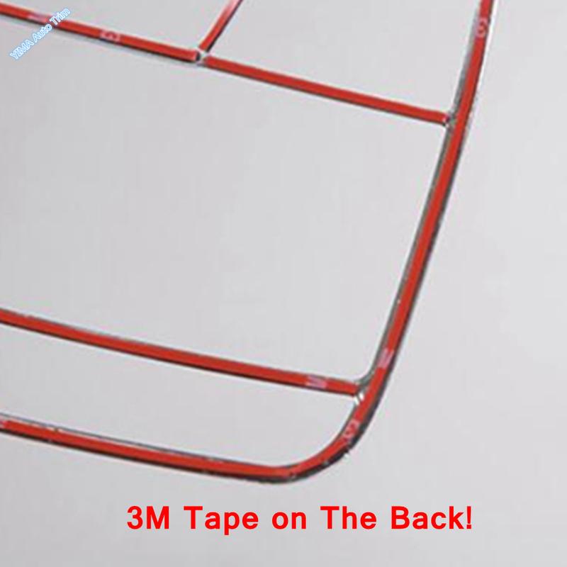 Chrome Car Roof Reading Lights Decor Frame Cover Trim ABS Accessories For Mercedes Benz GLC X253 / C CLASS W205 C200 2015 -