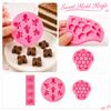 3pc Silicone Mold Set for Cake Baking Soap Making Honeycomb Bee Sunflower Design Flexible Nonstick Molds for Crafting and Baking