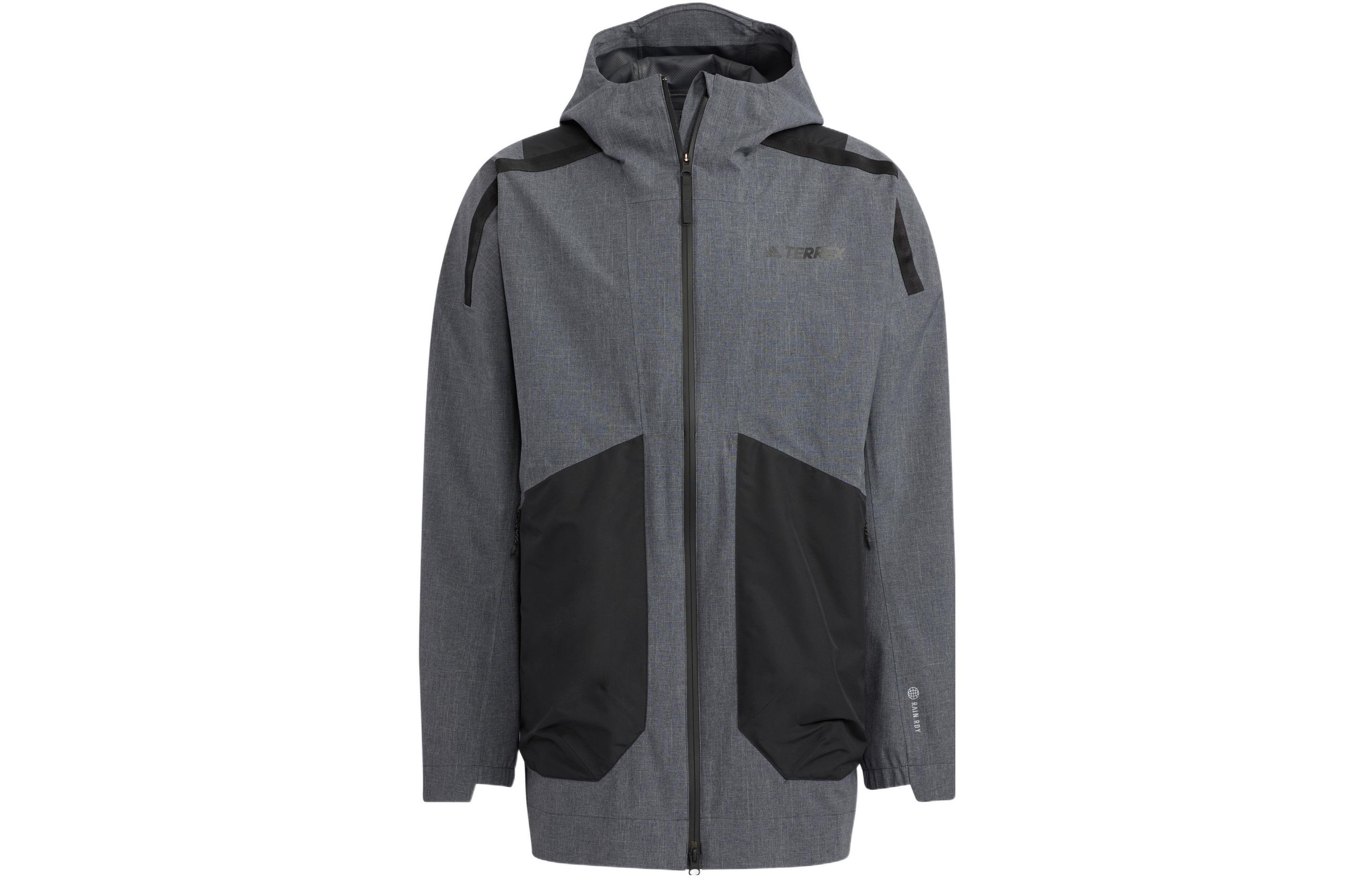 Adidas Jackets Unisex Gray Hooded Moderate Other HN2026 M