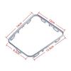Automatic Car For Volkswagen Passat B8 2016-2018 Gear Shift Knob Stick Pen Lever Shifter Gaiter Boot Collar Silver Frame Cover