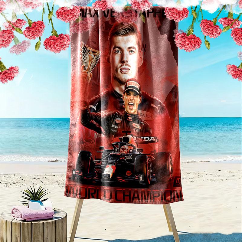 VER Formula Legend Beach Towel, Large Soft Quick Dry Towel for Beach Camping Swimming