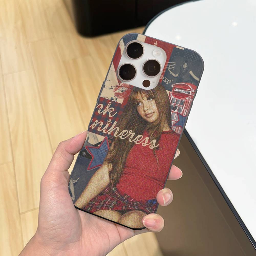 Singer P-Pinkpantheress Phone Case For IPhone 11 12 13 14 15 16 17 Pro Max PLUS Pro Wave Corrugated Silicone Case