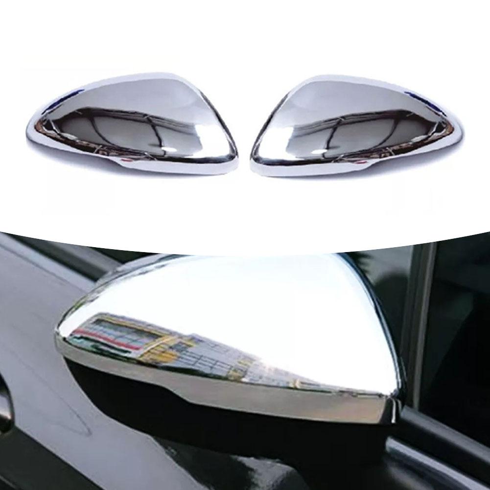 2 peças esquerda e direita capa de espelho cromado para Vauxhall para Opel para ASTRA K 2015+ capa de espelho de carro