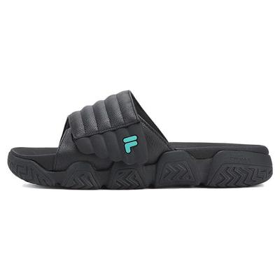 Lifestyle Durable Velcro Slide Sandals Men Footwear Black T12M321507FBK