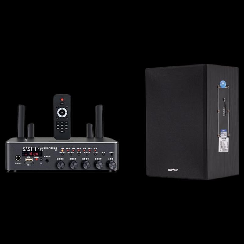 SAST Wireless Bluetooth Wall-Mount Speaker System CN Plug (adapter Included)