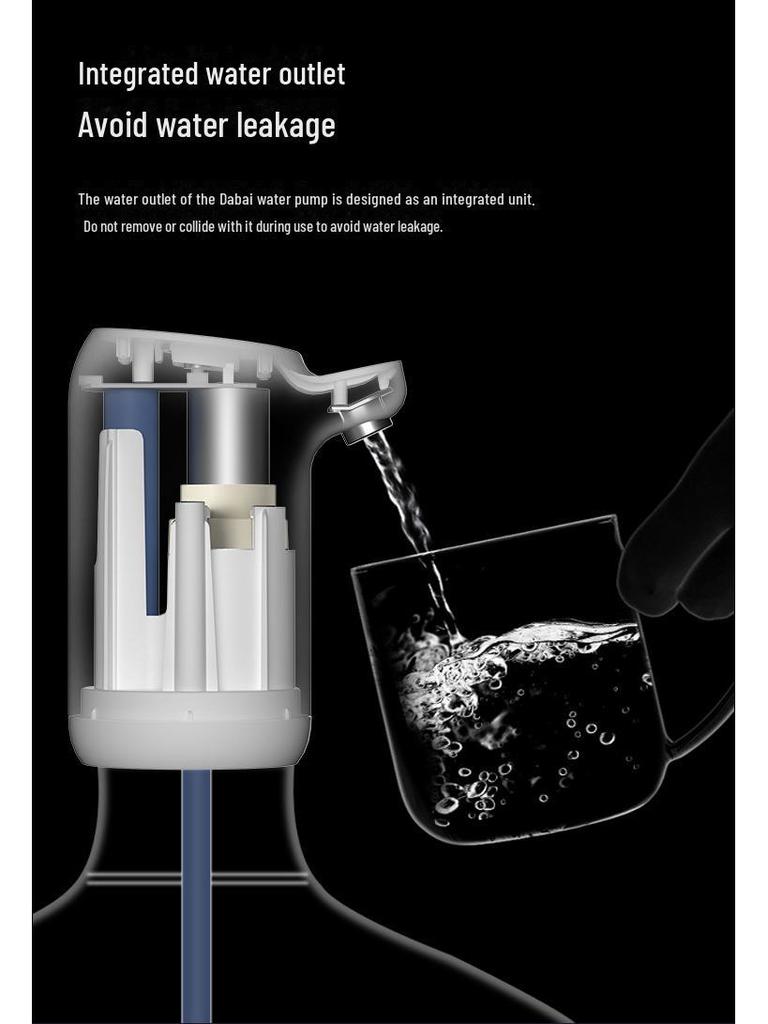 Kabelloser automatischer elektrischer Wasserspender für Flaschenwasser