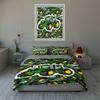 Green Tractor Design Bedding, Duvet Cover Sets, Duvet Covers, Pillowcases, Birthday Gifts (1 * Duvet Cover 2 * Pillowcases, Without Duvet Insert)