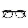 Izipizi Screen Reading Glasses PC Glasses BLACK Square [IZIPIZI] #E (+0.0)