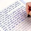 Caderno de exercícios de caligrafia inglesa itálica 3D - uma cópia manuscrita reutilizável com letras e palavras completas para prática diária