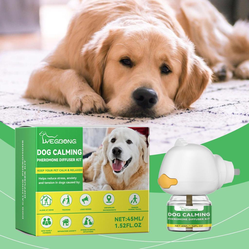 YEGBONG Haustier Beruhigendes Diffuser Set: Lindert Hundeangst und Stress in neuen Zuhause