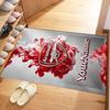Arsenal Personalized Name Floor Mat Perfect for Living Rooms Dining Room Bedrooms Balcony Anti-slip Rug Anime Office Decor