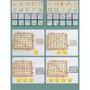 Giochi Pensanti Montessori per Bambini Giocattoli da Infilare Puzzle Logici con Corda Abbinamento Giochi Intellettuali Creativi Giocattoli Educativi per la Prima Infanzia