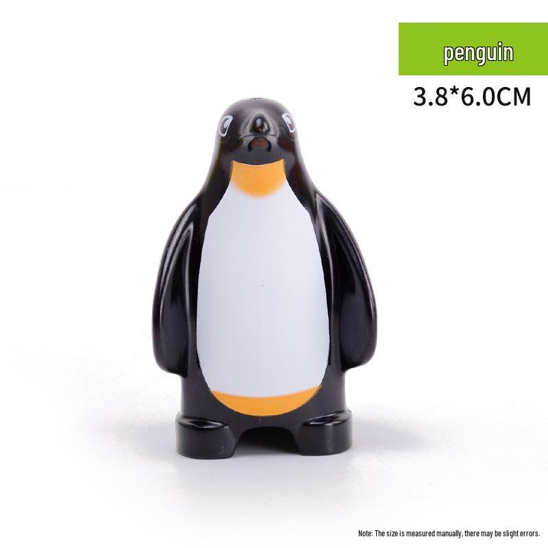 Large Animal Building Blocks: Dinosaur, Tiger, Elephant, Crocodile, Giraffe DIY Educational Toys for Kids